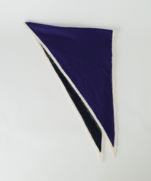 IENA(イエナ)の「ASAUCE MELER/アソースメレ TRICOLOR SCARF スカーフ AM25FSC266(バンダナ/スカーフ・レディース・ピンク/ブルー・FREE)」の20枚目の写真