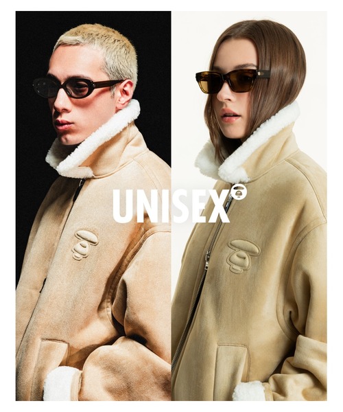 美品MARK＆RONAジップアップジャケット 44 ベージュ AAPE MAIN JACKET | AAPE.JP