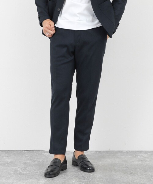 NOLLEY’S（ノーリーズ）の「《セットアップ対応》【Active Jersey】ホームスパン ストレッチイージーPT 25AW（その他パンツ・メンズ・チャコールグレー/グレー/ネイビー・M/L/XL/XXL/S）」の12枚目の写真