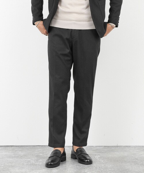 NOLLEY’S（ノーリーズ）の「《セットアップ対応》【Active Jersey】ホームスパン ストレッチイージーPT 25AW（その他パンツ・メンズ・チャコールグレー/グレー/ネイビー・M/L/XL/XXL/S）」の15枚目の写真