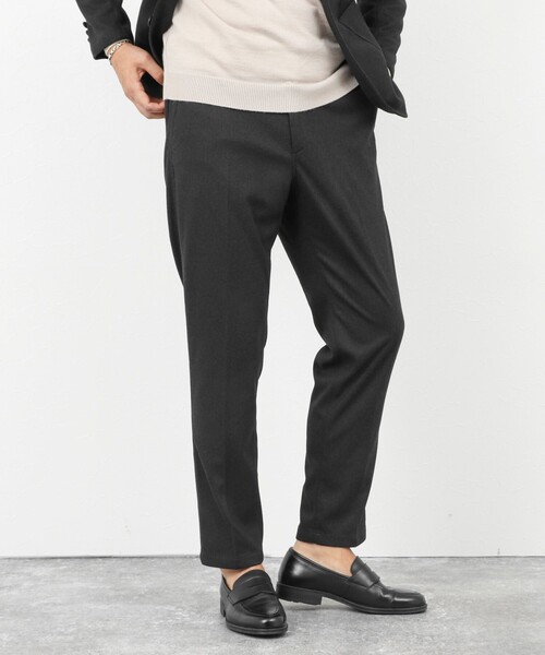 NOLLEY’S（ノーリーズ）の「《セットアップ対応》【Active Jersey】ホームスパン ストレッチイージーPT 25AW（その他パンツ・メンズ・チャコールグレー/グレー/ネイビー・M/L/XL/XXL/S）」の20枚目の写真