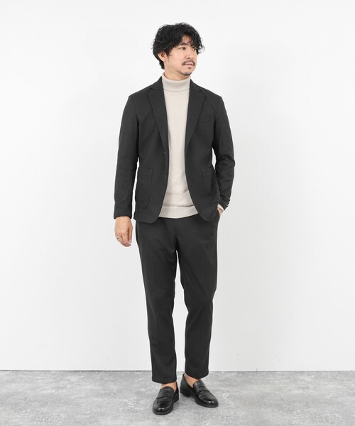 NOLLEY’S（ノーリーズ）の「《セットアップ対応》【Active Jersey】ホームスパン ストレッチイージーPT 25AW（その他パンツ・メンズ・チャコールグレー/グレー/ネイビー・M/L/XL/XXL/S）」の22枚目の写真