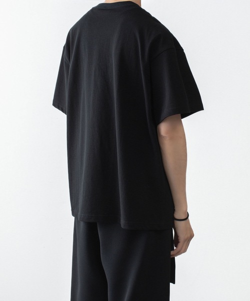 ATTACHMENT（アタッチメント）の「ソフトピケ S/S TEE / SOFT PIQUE S/S TEE（Tシャツ/カットソー・メンズ・グレー/ライトオレンジ系/ブラック・3/2/1/4）」の11枚目の写真