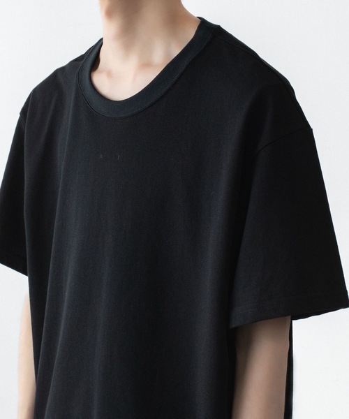 ATTACHMENT（アタッチメント）の「ソフトピケ S/S TEE / SOFT PIQUE S/S TEE（Tシャツ/カットソー・メンズ・グレー/ライトオレンジ系/ブラック・3/2/1/4）」の13枚目の写真