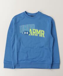 UNDER ARMOUR(アンダーアーマー)のアンダーアーマー  UAアーマーフリース オーバーレイ ワードマーク クルー(その他トップス)