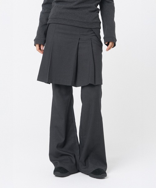 PLEATS MIDI SKIRT PANTS SET（その他パンツ）｜Miseki SEOUL