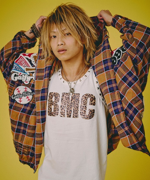 GALFY(ガルフィー)の「GALFY-ワッペンだらけチェックシャツパーカー(シャツ/ブラウス・メンズ・ワイン/ブルー/グリーン・L/XL)」の14枚目の写真