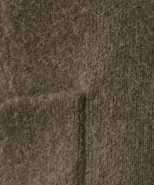 OPAQUE.CLIP（オペークドットクリップ）の「アンゴラ/フォックスブレンド　ニットカーディガン【洗濯機OK】（カーディガン/ボレロ・レディース・アイボリー/ブラウン系/グリーン系・00）」の15枚目の写真