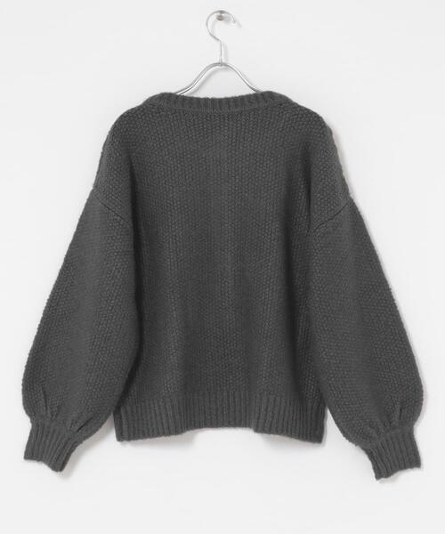 URBAN RESEARCH Sonny Label（アーバンリサーチサニーレーベル）の「ヘンリーネックニットプルオーバー（ニット/セーター・レディース・ベージュ/オフホワイト/グレー・FREE）」の14枚目の写真