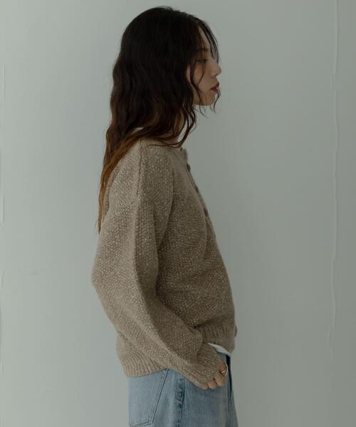 URBAN RESEARCH Sonny Label（アーバンリサーチサニーレーベル）の「ヘンリーネックニットプルオーバー（ニット/セーター・レディース・ベージュ/オフホワイト/グレー・FREE）」の20枚目の写真