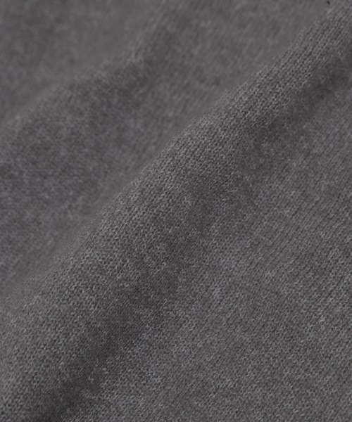 PUNYUS（プニュズ）の「クルーネックカラーニット（ニット/セーター・レディース・サックスブルー/ライトピンク/ブラック/グレー/グリーン/イエロー・1/2/3/4）」の16枚目の写真