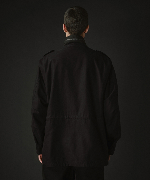 MUSINSA STANDARD（ムシンサスタンダード）の「M-65 フィールドジャケット [ブラック]（ミリタリージャケット・メンズ・その他・MEDIUM/LARGE/X-LARGE/XX-LARGE）」の9枚目の写真