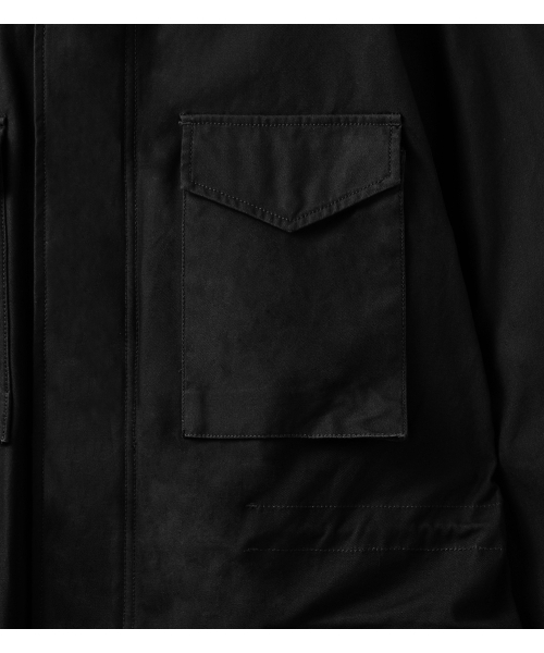 MUSINSA STANDARD（ムシンサスタンダード）の「M-65 フィールドジャケット [ブラック]（ミリタリージャケット・メンズ・その他・MEDIUM/LARGE/X-LARGE/XX-LARGE）」の7枚目の写真