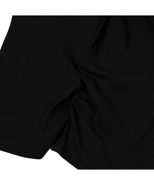 MOAA(モア)の「ヘンリーネックサイドシャーリングロングスリーブ(ブラック)(Tシャツ/カットソー・レディース・その他・MEDIUM/SMALL)」の5枚目の写真