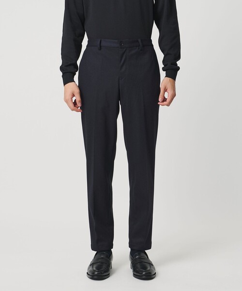 ホームスパン ジャージー ノープリーツ パンツ UA COZY ウォッシャブル