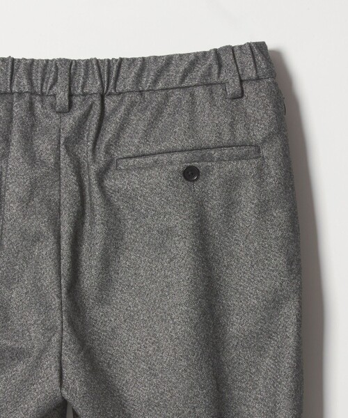 UNITED ARROWS(ユナイテッドアローズ)の「ホームスパン ジャージー ノープリーツ パンツ UA COZY ウォッシャブル ヨコストレッチ 防しわ(スラックス・メンズ・ネイビー/グレー系・XL/M/L/XXL/S)」の19枚目の写真