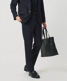 UNITED ARROWS | ホームスパン ジャージー ノープリーツ パンツ UA COZY ウォッシャブル ヨコストレッチ 防しわ(スラックス)