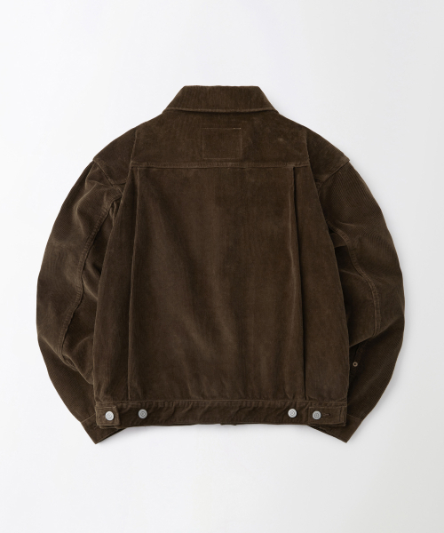 OUTSTANDING(アウトスタンディング)の「CORDUROY 2ND JACKET_BROWN(デニムジャケット・メンズ・その他・SMALL/MEDIUM/LARGE)」の8枚目の写真
