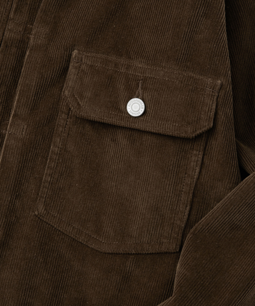 OUTSTANDING(アウトスタンディング)の「CORDUROY 2ND JACKET_BROWN(デニムジャケット・メンズ・その他・SMALL/MEDIUM/LARGE)」の6枚目の写真