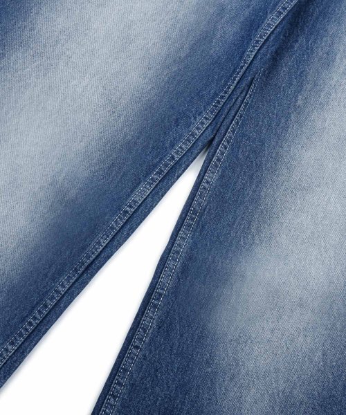 TRILLION(トリリオン)の「フロントウォッシュワイドデニムパンツ(NORMAL BLUE)(デニムパンツ・レディース・その他・SMALL/MEDIUM/LARGE/X-LARGE)」の8枚目の写真