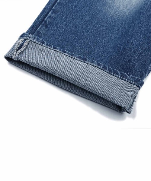 TRILLION(トリリオン)の「フロントウォッシュワイドデニムパンツ(NORMAL BLUE)(デニムパンツ・レディース・その他・SMALL/MEDIUM/LARGE/X-LARGE)」の9枚目の写真