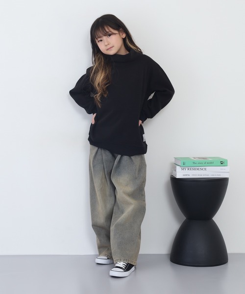 セール】裏起毛ハイネックトレーナー KIDS（スウェット）｜FUNALIVE