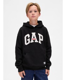 GAP（ギャップ）の「リラックスフィット GAPロゴパーカー (キッズ)（パーカー）」