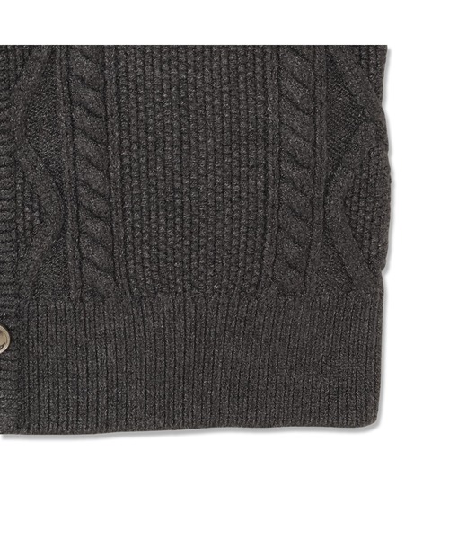 Long Sleeves Shrug Cable Daphne Dress ニットワンピース | GUESS