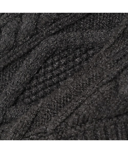 Guess(ゲス)の「Long Sleeves Shrug Cable Daphne Dress ニットワンピース(ワンピース・レディース・ブラウン/チャコールグレー/アイボリー・MEDIUM/X-SMALL/SMALL/LARGE)」の11枚目の写真