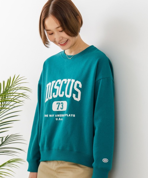 DISCUS(ディスカス)の「【DISCUS/ディスカス】カレッジロゴ 裏起毛スウェット 裾ラウンド(スウェット・レディース・その他1/その他2/その他5/その他3/その他6/その他/その他4/その他7・LARGE/MEDIUM)」の16枚目の写真
