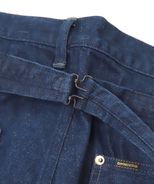 OMNIGOD（オムニゴッド）の「[OMNIGOD mens / オムニゴッド] 12oz枷染めデニム ワークジーンズ（デニムパンツ・メンズ・ワンウォッシュ・34inch/32inch/30inch）」の5枚目の写真