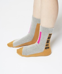 gomme（ゴム）の「gommeロゴソックス（ソックス/靴下）」