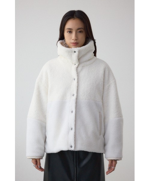 リバーシブルキルティングボアブルゾン（ブルゾン）｜AZUL BY MOUSSY