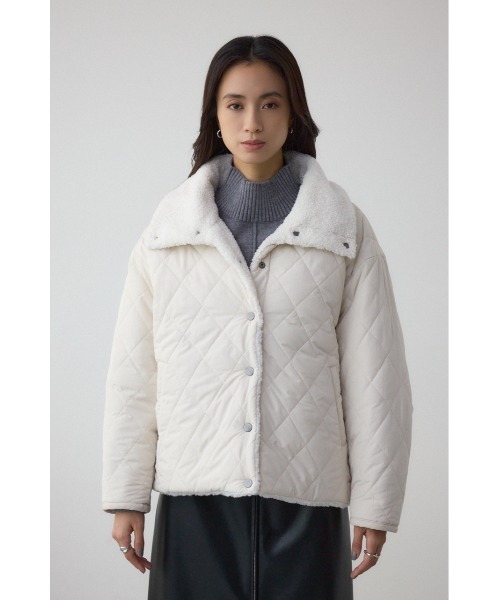 リバーシブルキルティングボアブルゾン（ブルゾン）｜AZUL BY MOUSSY