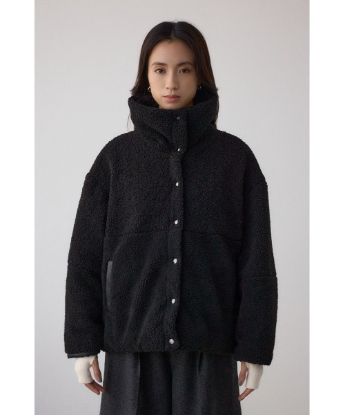 AZUL by moussy（アズールバイマウジー）の「リバーシブルキルティングボアブルゾン（ブルゾン・レディース・アイボリー/ブラック/ブラウン・SMALL/MEDIUM）」の22枚目の写真