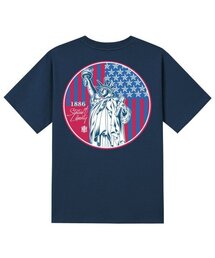 KTN0085 レディース 半袖Tシャツ - ネイビー