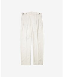 sortie（ソルティ）の「8s Linen Side-adjust Trousers (Ivory)（その他パンツ）」