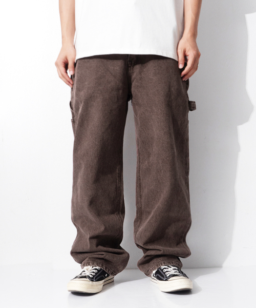 QT8 GARMENTS(キューティーエイトガーメント)の「RG Denim Carpenter Pant (Brown)(デニムパンツ・レディース・その他・MEDIUM/LARGE/X-LARGE)」の2枚目の写真