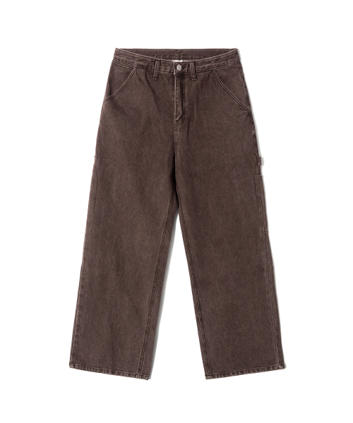 QT8 GARMENTS(キューティーエイトガーメント)の「RG Denim Carpenter Pant (Brown)(デニムパンツ・レディース・その他・MEDIUM/LARGE/X-LARGE)」の3枚目の写真