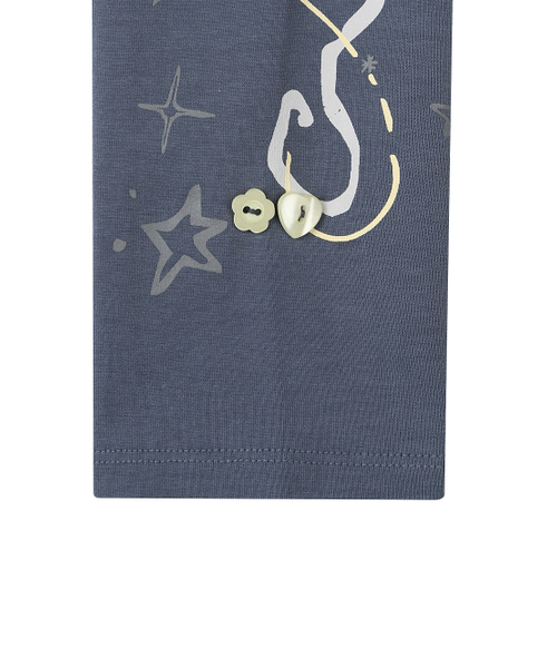 TUOMIO（トゥオミオ）の「DRAWING LONG SLEEVES [DUSTY BLUE]（Tシャツ/カットソー・レディース・その他・1/2）」の5枚目の写真