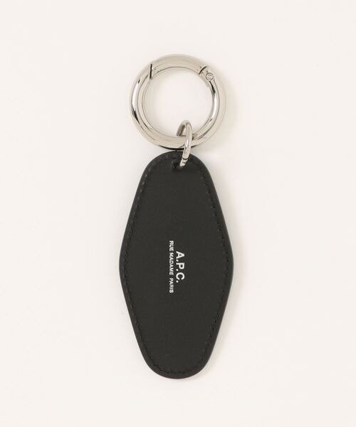 A.P.C.（アーペーセー）の「PORTE-CLEFS DIAMANT（キーホルダー・メンズ・ブラック・ONESIZE）」の2枚目の写真