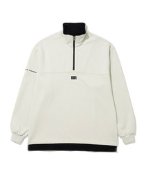 MUSCLE ARMED（マッスルアームド）の「MAスウェットハーフジップ [アッシュベージュ]（スウェット）」