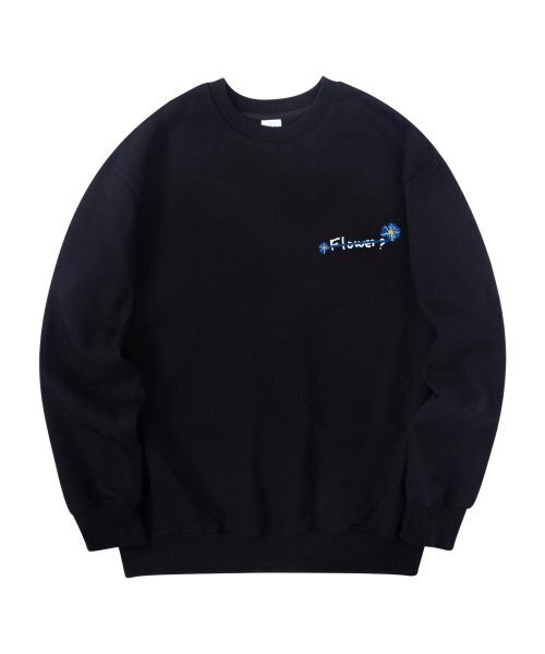 RADINEO(ラディネオ)の「ブルーフラワースウェット ブラック(スウェット・メンズ・その他・LARGE/MEDIUM/X-LARGE)」の3枚目の写真