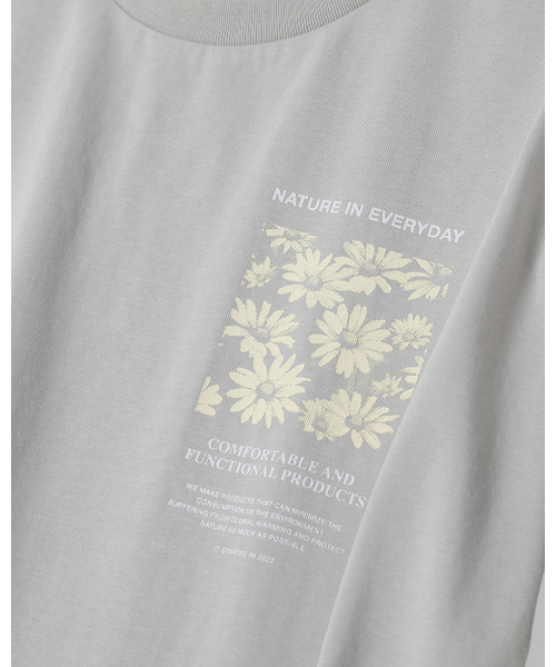 BEARHOUSE(ベアハウス)の「コートニ(Cotny) フロントフラワー_BG(Tシャツ/カットソー・レディース・その他・MEDIUM/LARGE/X-LARGE)」の6枚目の写真