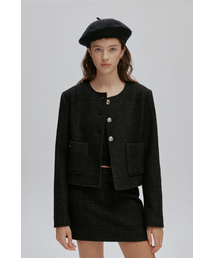 CLASSIC WOOL JACKET (CHECK)
