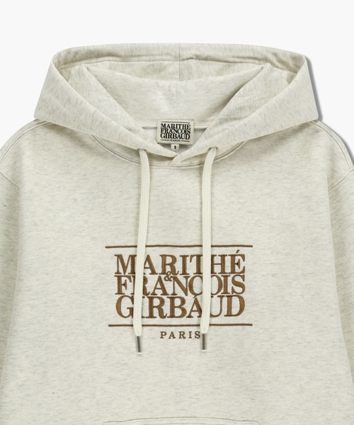 MARITHE + FRANCOIS GIRBAUD(マリテフランソワジルボー)の「CLASSIC LOGO EMBROIDERY HOODIE (BRUSHED)(パーカー・レディース・ミント/オートミール/ヘザーグレー/チャコール・SMALL/LARGE/MEDIUM)」の11枚目の写真