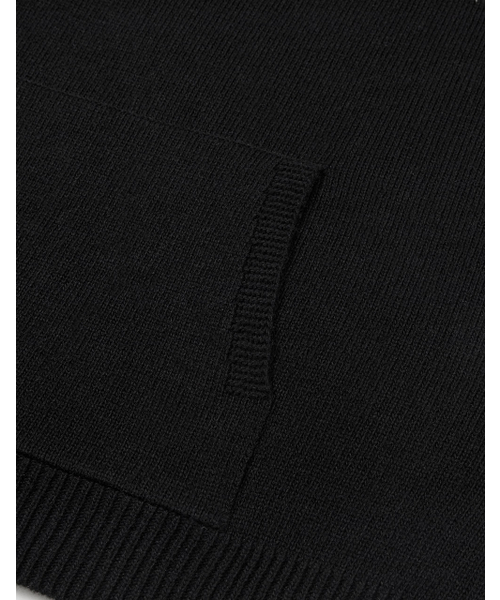 MMLG（エムエムエルジー）の「[Mmlg] WAVY LOGO HOOD KNIT (BLACK)（パーカー・レディース・その他・SMALL/MEDIUM/LARGE/X-LARGE）」の6枚目の写真