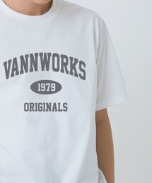 アーチオリジナル 半袖Tシャツ (VS0021) ホワイト_グレー