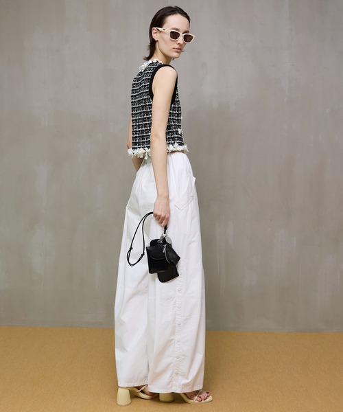 2026SPRING PRE-ORDER】Tweed Knit Vest/ツイードニットベスト（ベスト