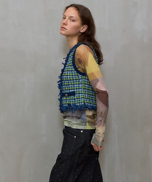 TFW49 KNIT VEST ニットベスト XLサイズ TFW49 KNIT VEST ニットベスト